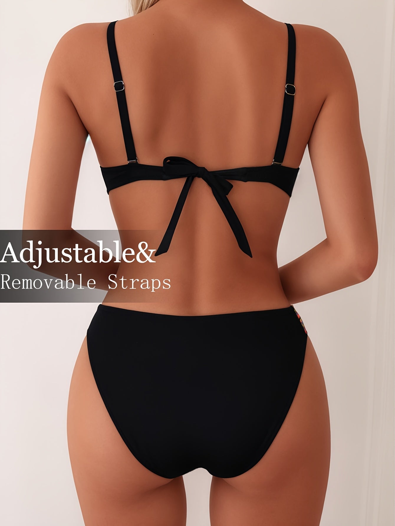 Black Two-Piece Swimsuit