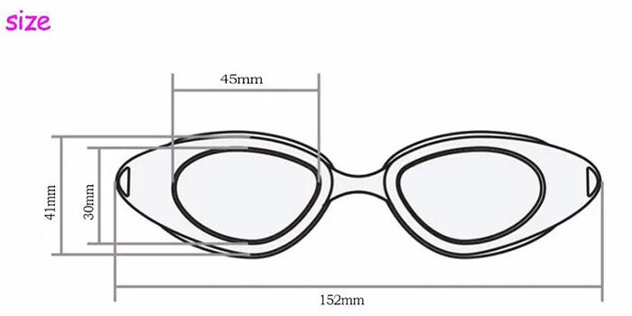 COPOZZ Professional Swimming Goggles – Anti-Fog UV Protection for Men & Women