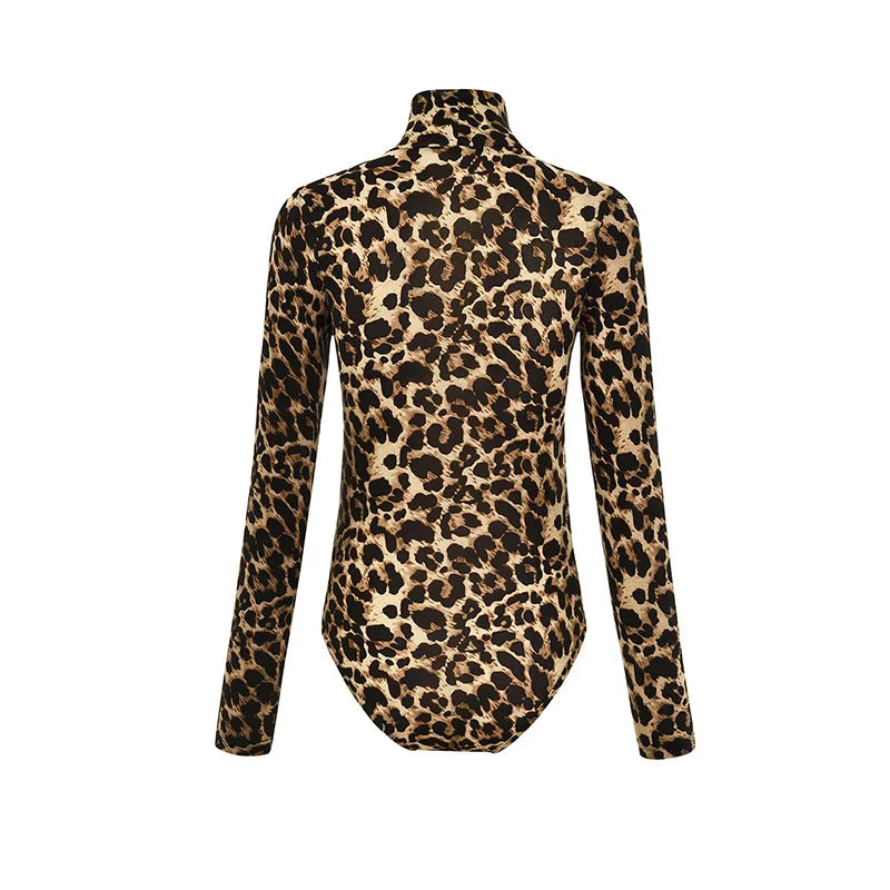 Sexy Leopard Print Romper