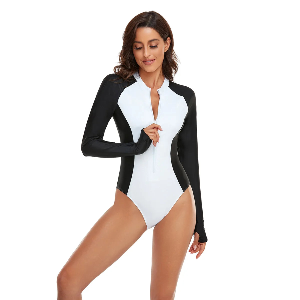 2025 Women’s Long Sleeve Surf Swimsuit