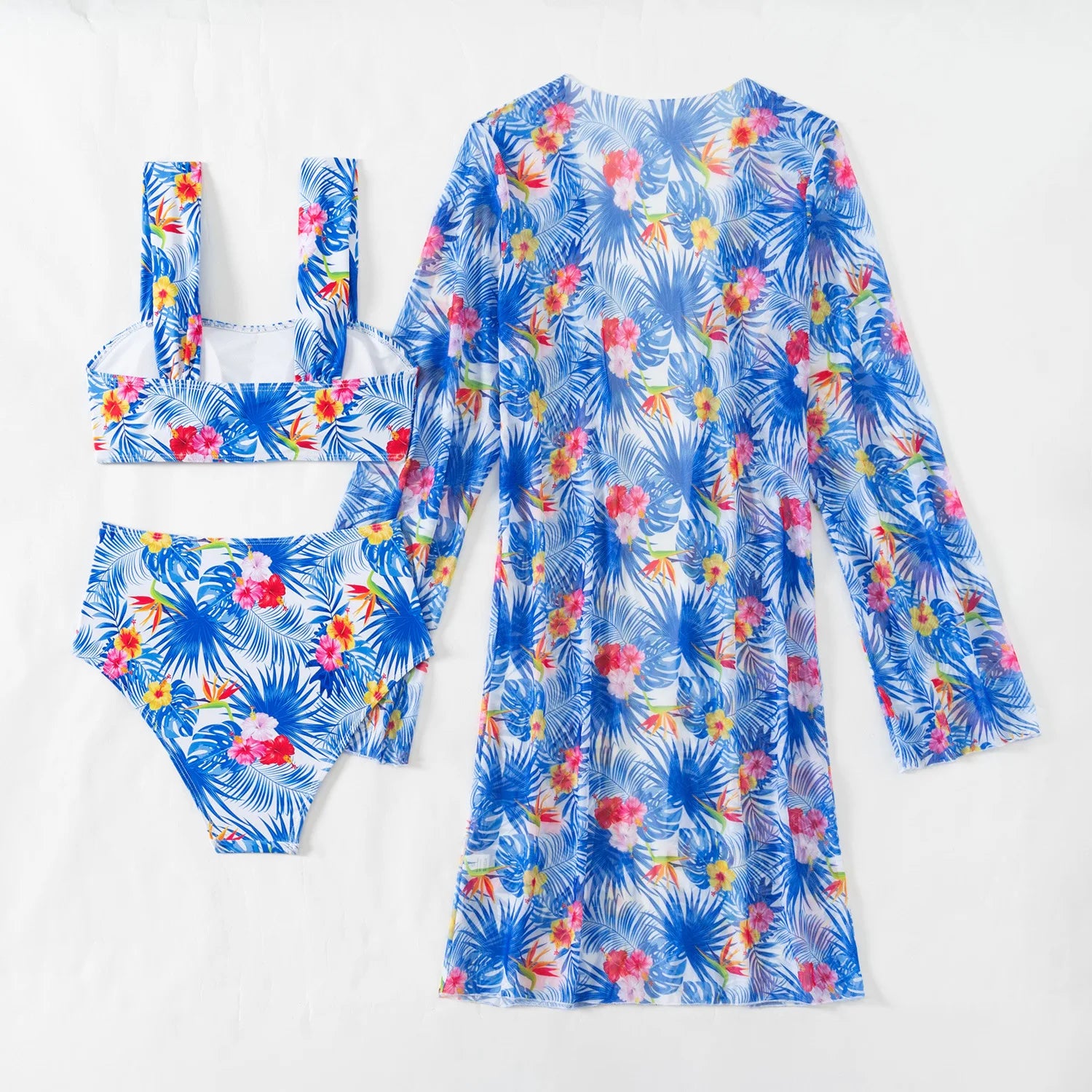 2025 Women’s Elegant 3-Piece Bikini Set – Beachwear Swimsuit Cover-Up