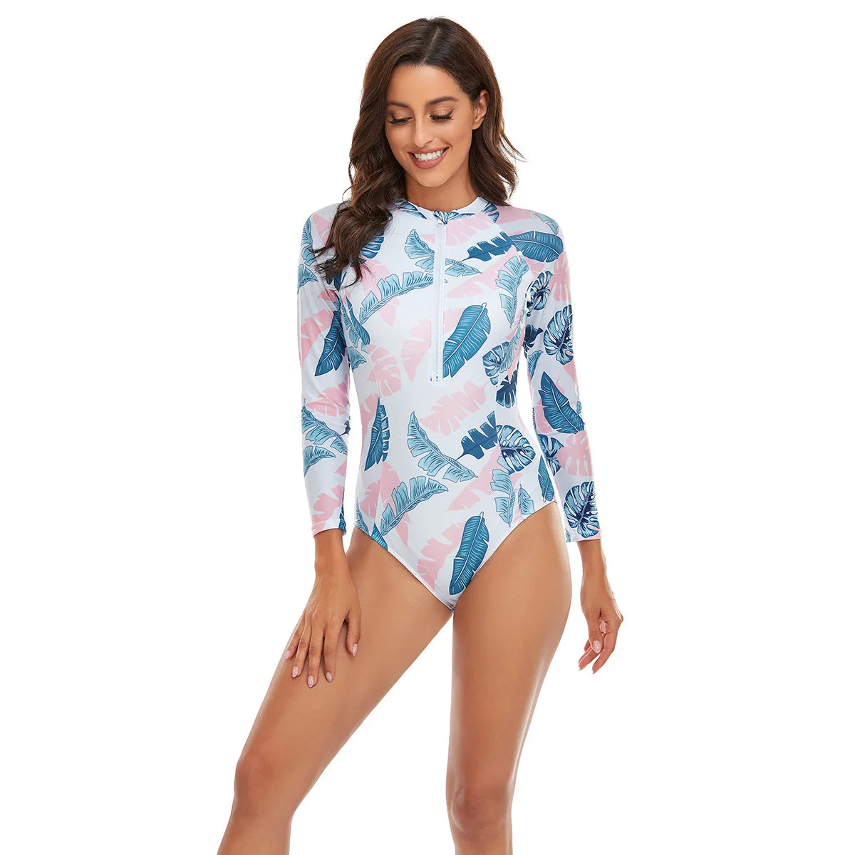 2025 Women’s Long Sleeve Surf Swimsuit