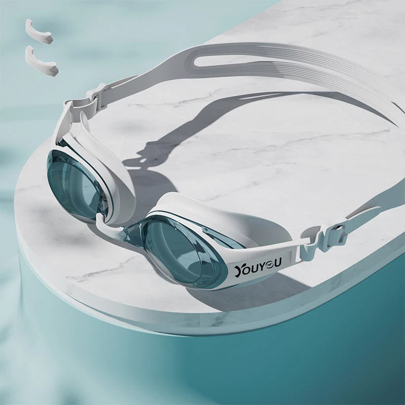 Professional Swimming Goggles – Waterproof, Anti-Fog UV Protection for Men & Women