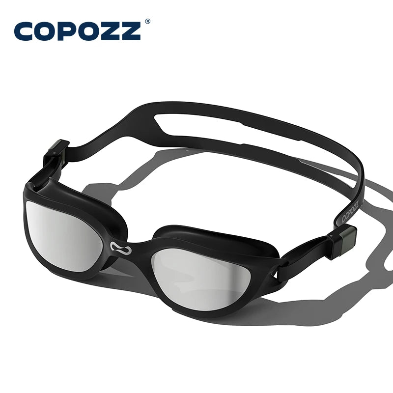 Copozz VISTEX Swimming Goggles – Waterproof, Anti-Fog Mirrored Swim Glasses