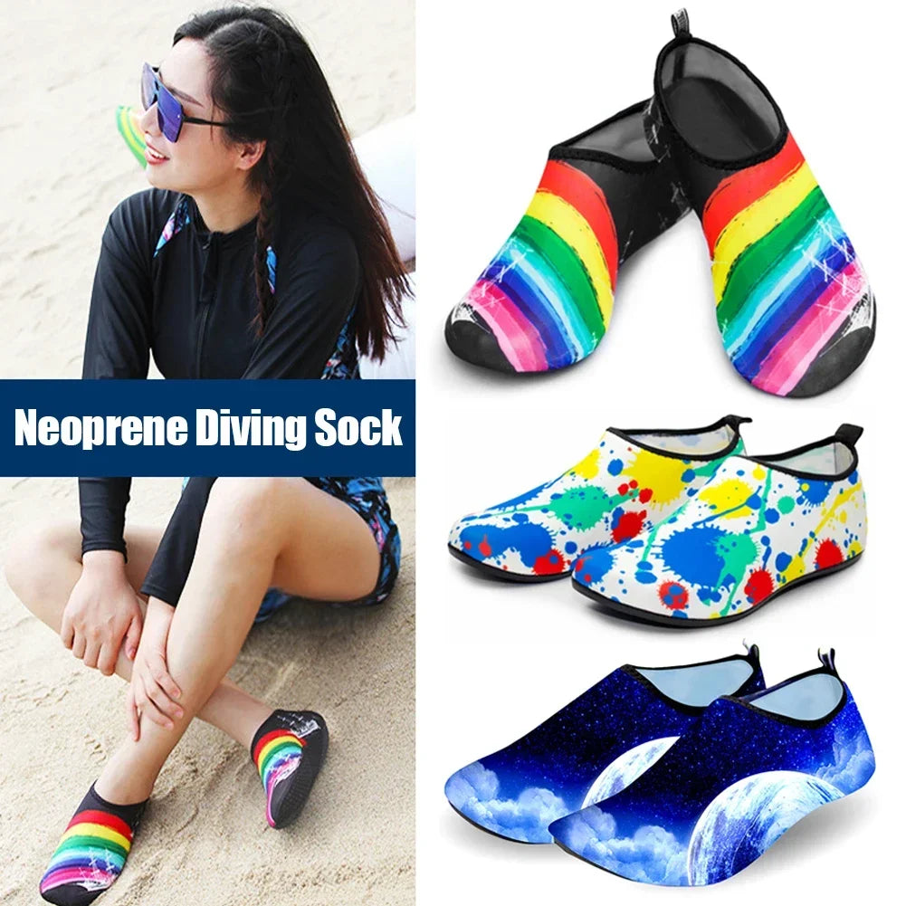 Women’s Diving Shoes – Aqua Socks for Beach, Swimming, and Water Sports