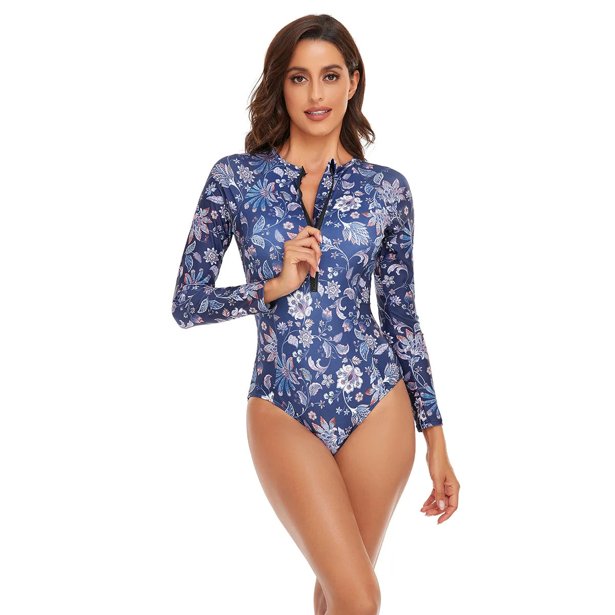 2025 Women’s Long Sleeve Surf Swimsuit