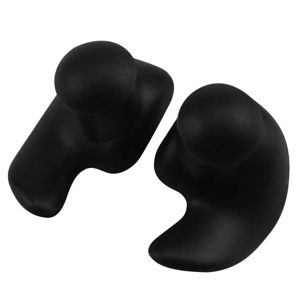1 Pair Silicone Waterproof Earplugs – Durable Swimming Accessories