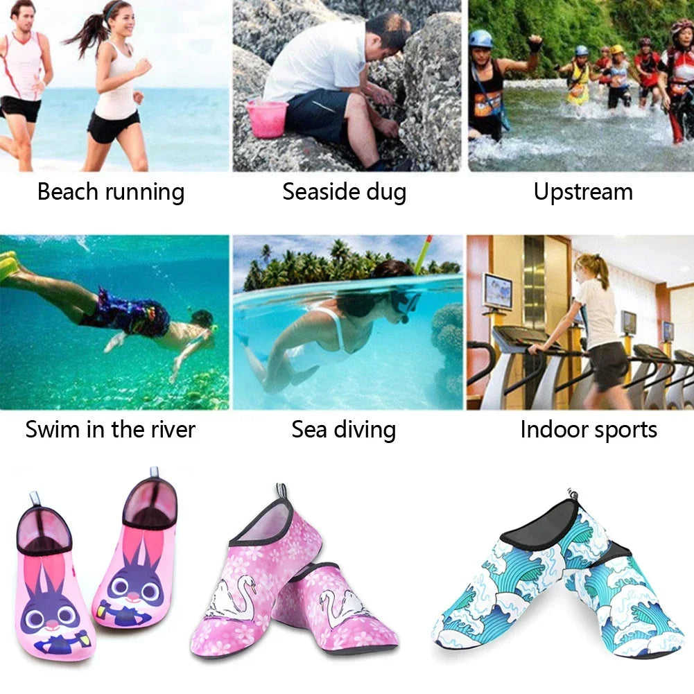 Women’s Diving Shoes – Aqua Socks for Beach, Swimming, and Water Sports