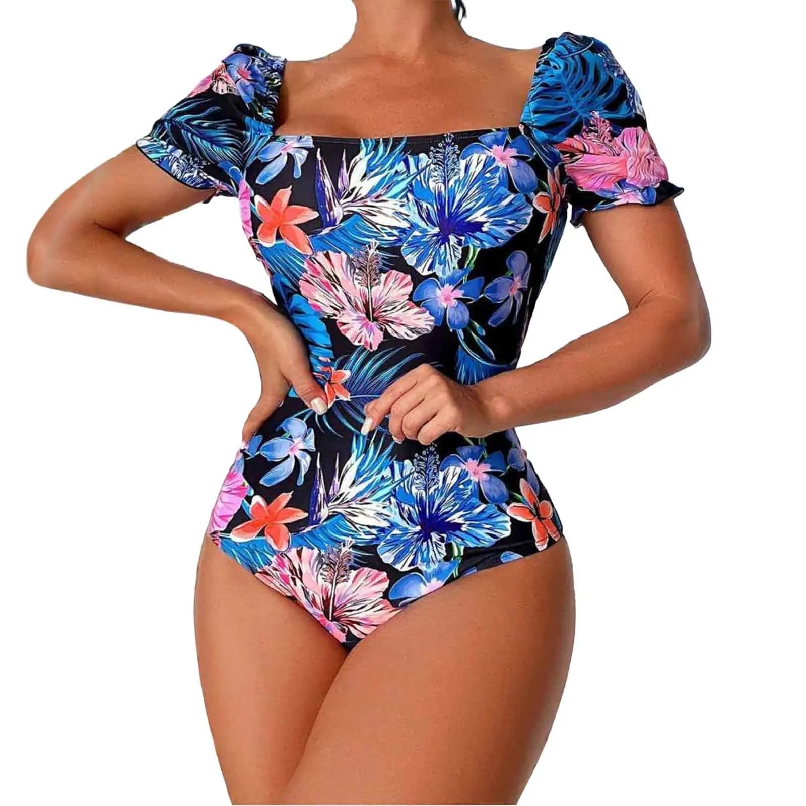 Women’s Floral Print Triangle Bikini