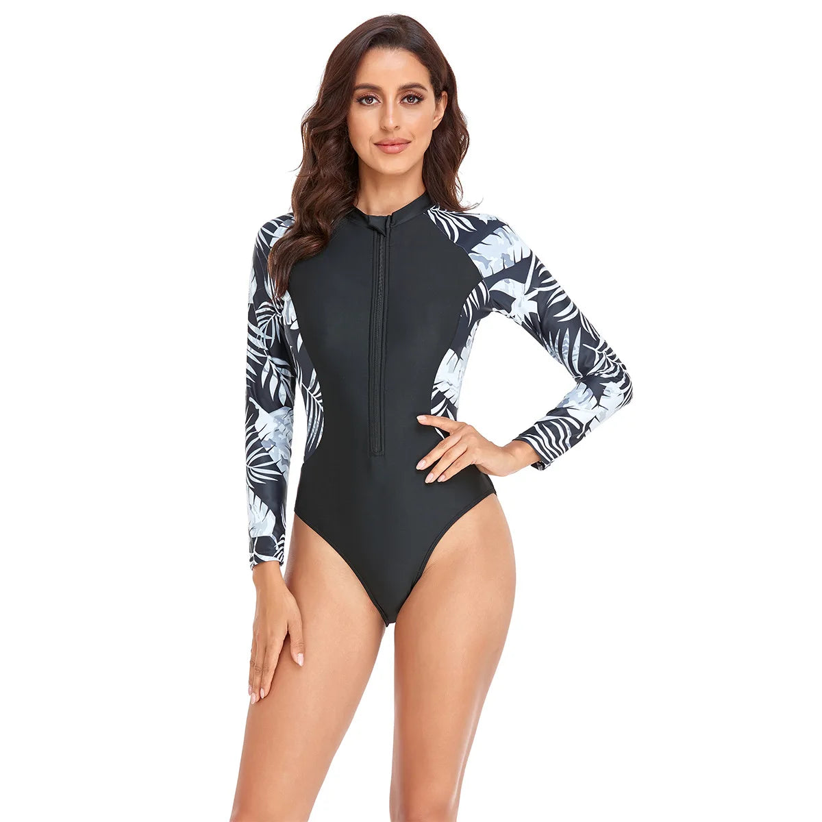 2025 Women’s Long Sleeve Surf Swimsuit
