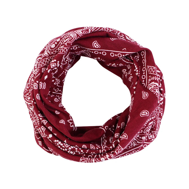 Winter Paisley Beanie – Slouchy Hat for Men & Women, Warm Ski Cap