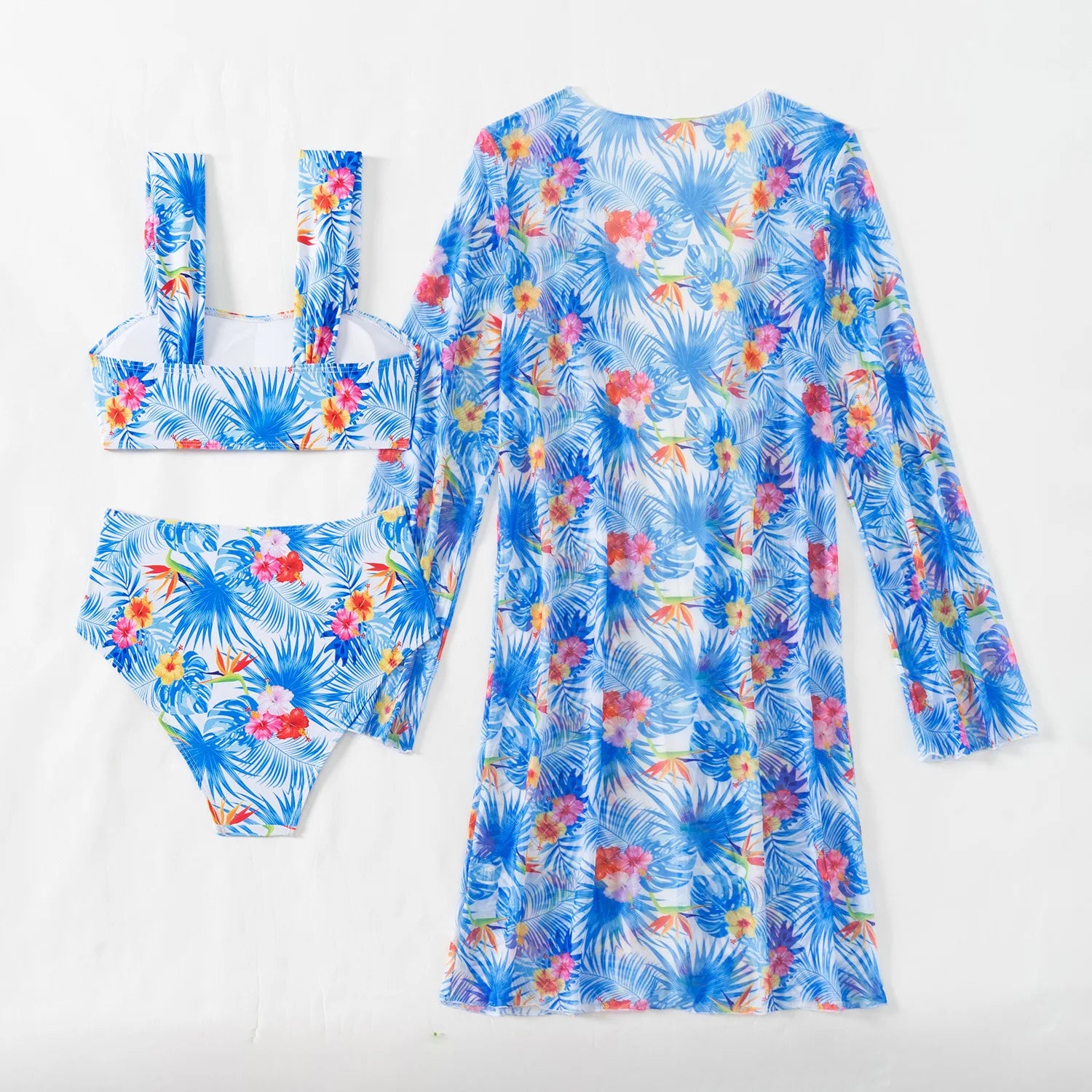 2025 Women’s Elegant 3-Piece Bikini Set – Beachwear Swimsuit Cover-Up