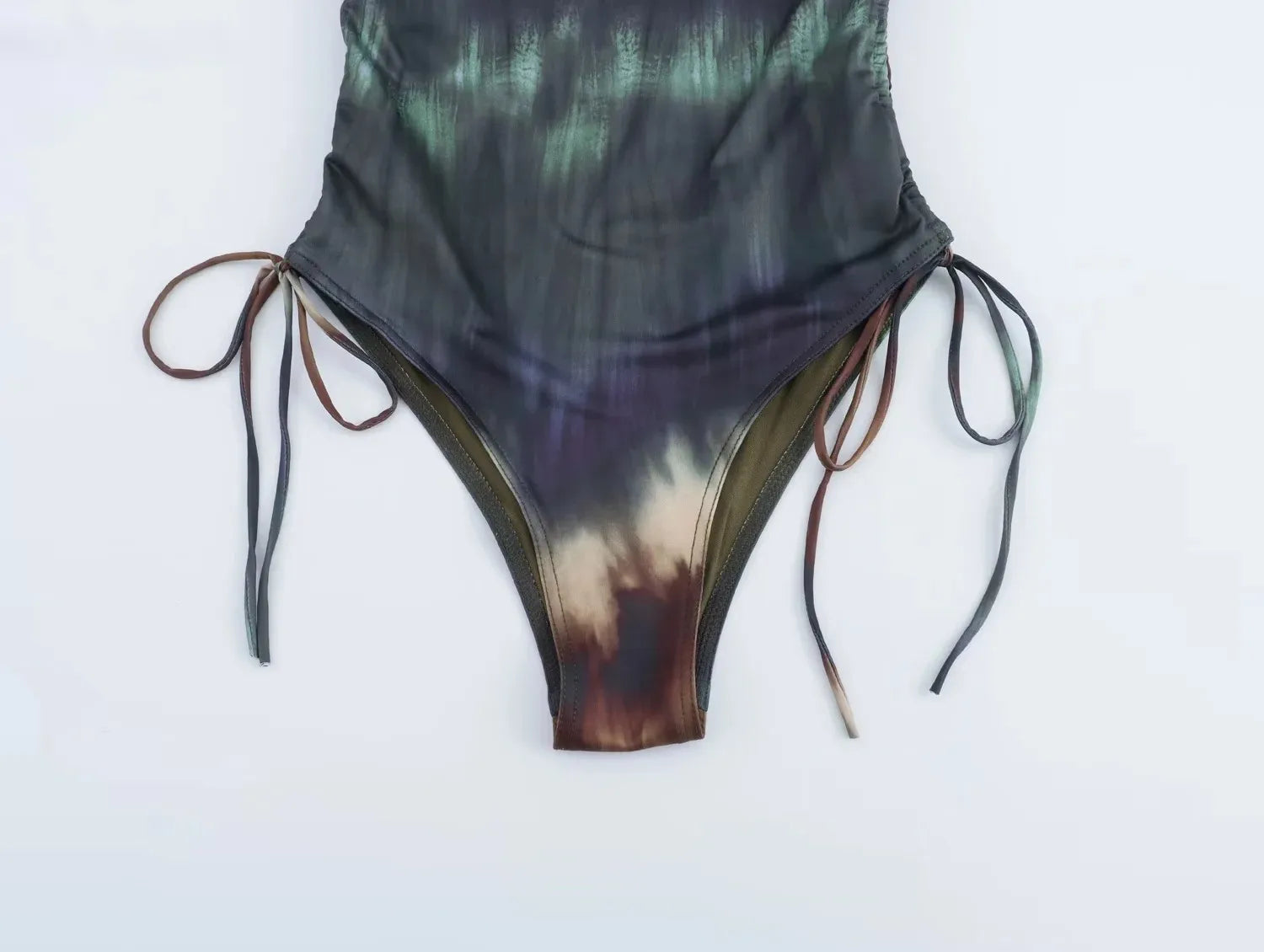 Women’s Printed Plunge Swimsuit