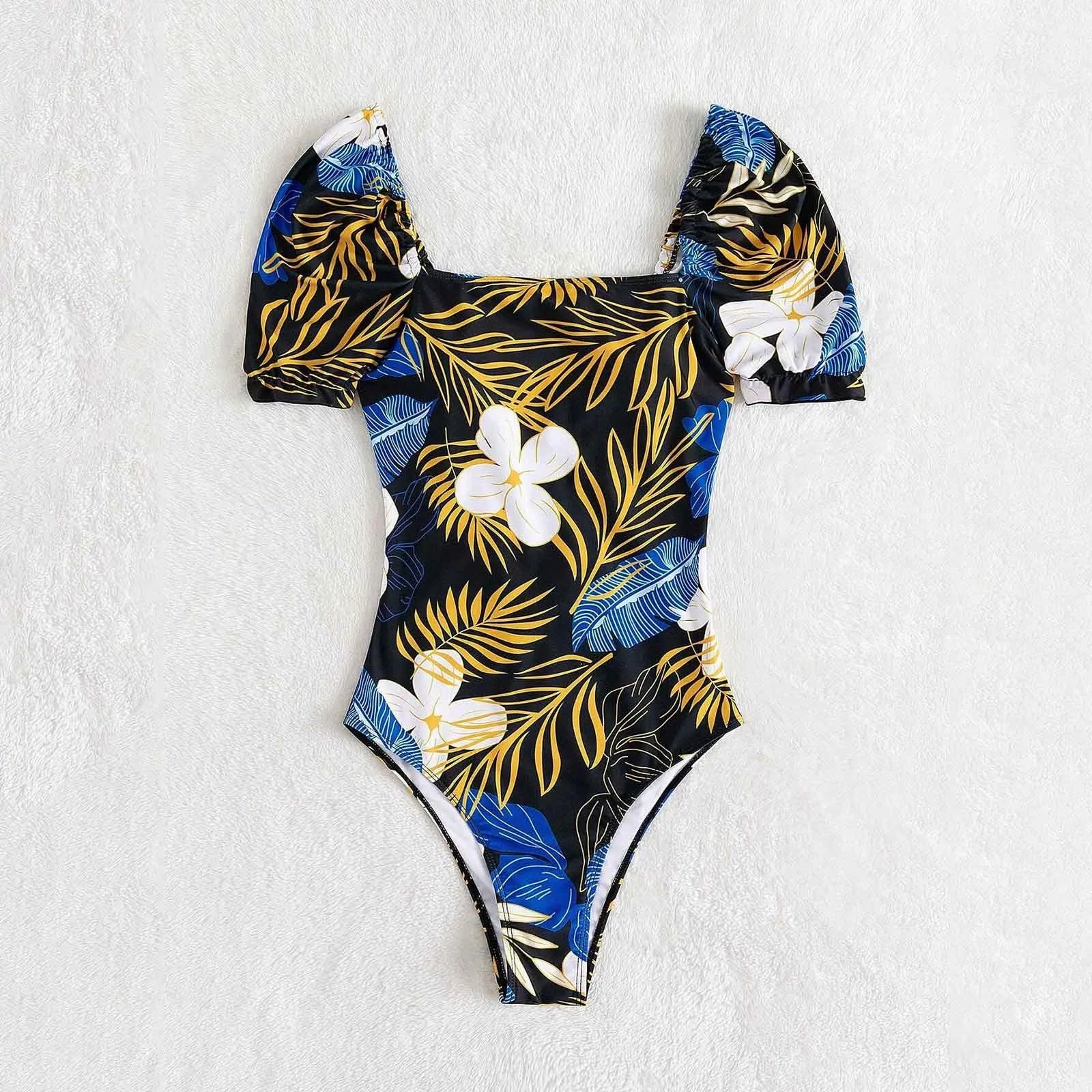 Women’s Floral Print Triangle Bikini