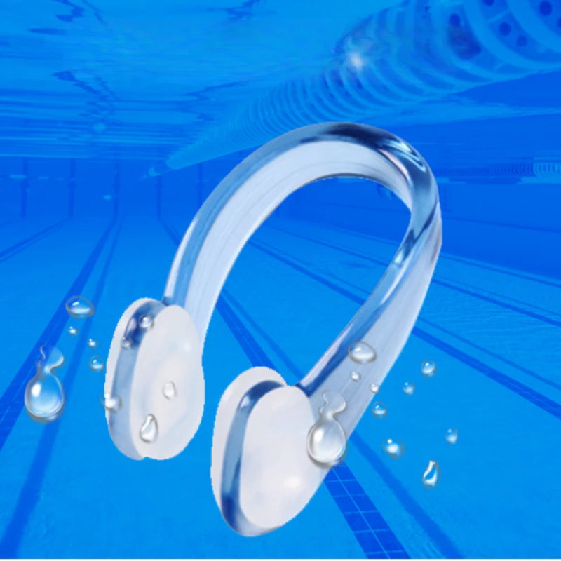 1pc Swimming Nose Clip – Anti-Choking Silicone, Anti-Slip, and Comfortable