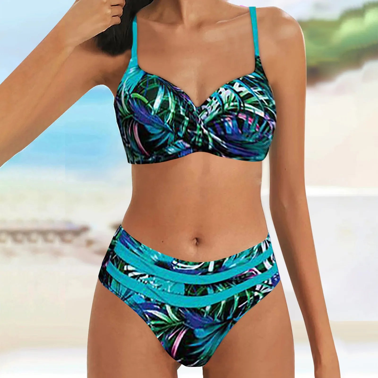 Women’s Botanical Print Swimsuit