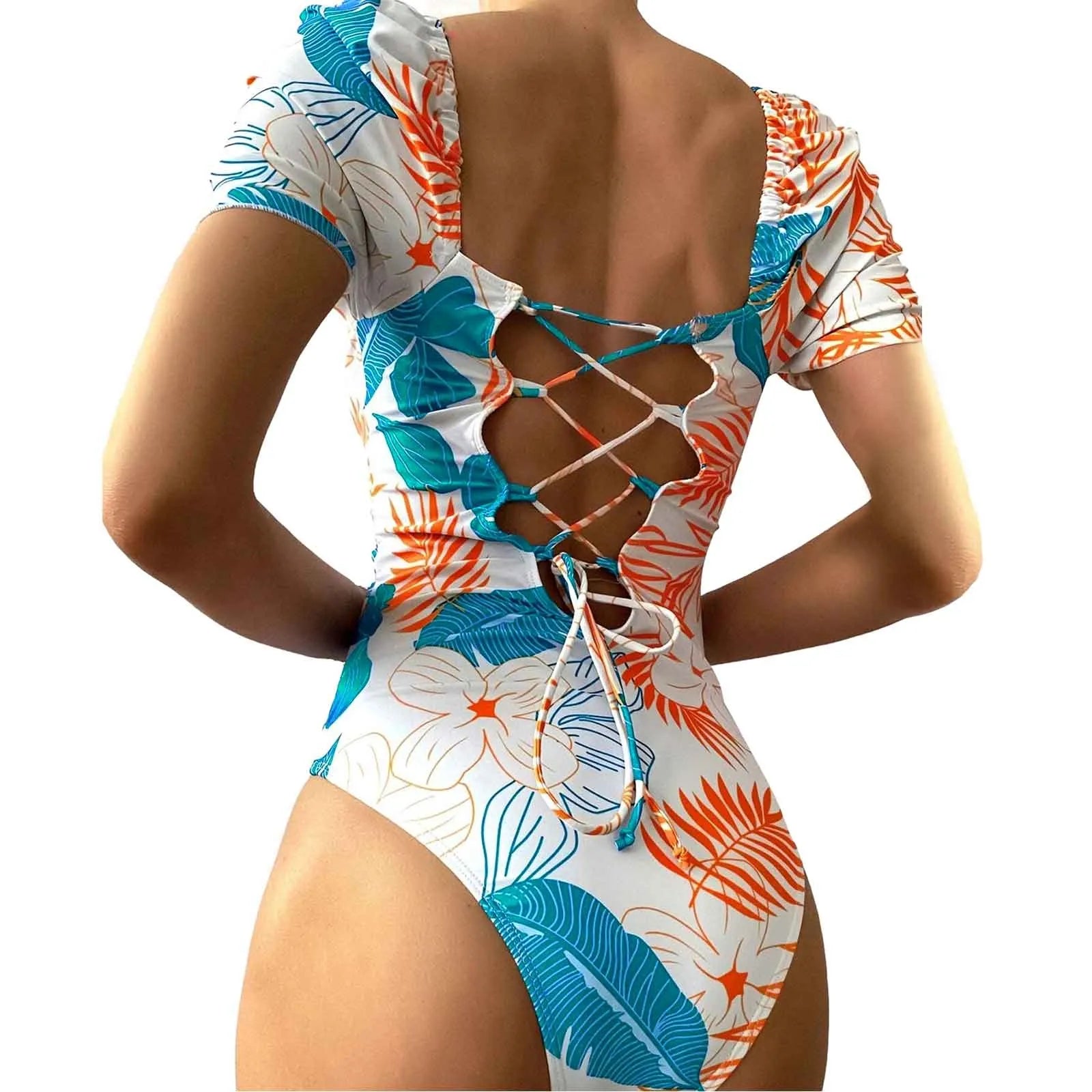 Women’s Floral Print Triangle Bikini