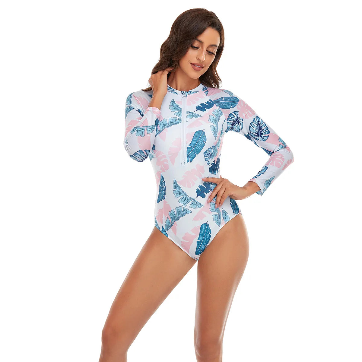 2025 Women’s Long Sleeve Surf Swimsuit
