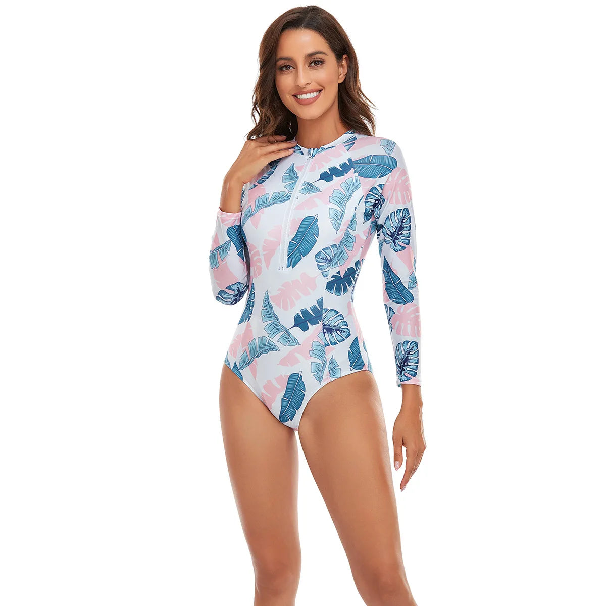 2025 Women’s Long Sleeve Surf Swimsuit