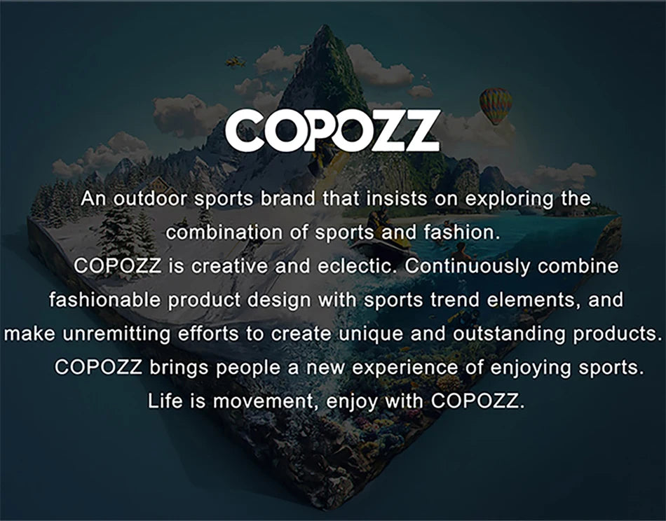 COPOZZ Professional Swimming Goggles – Anti-Fog, UV Protection Swim Glasses