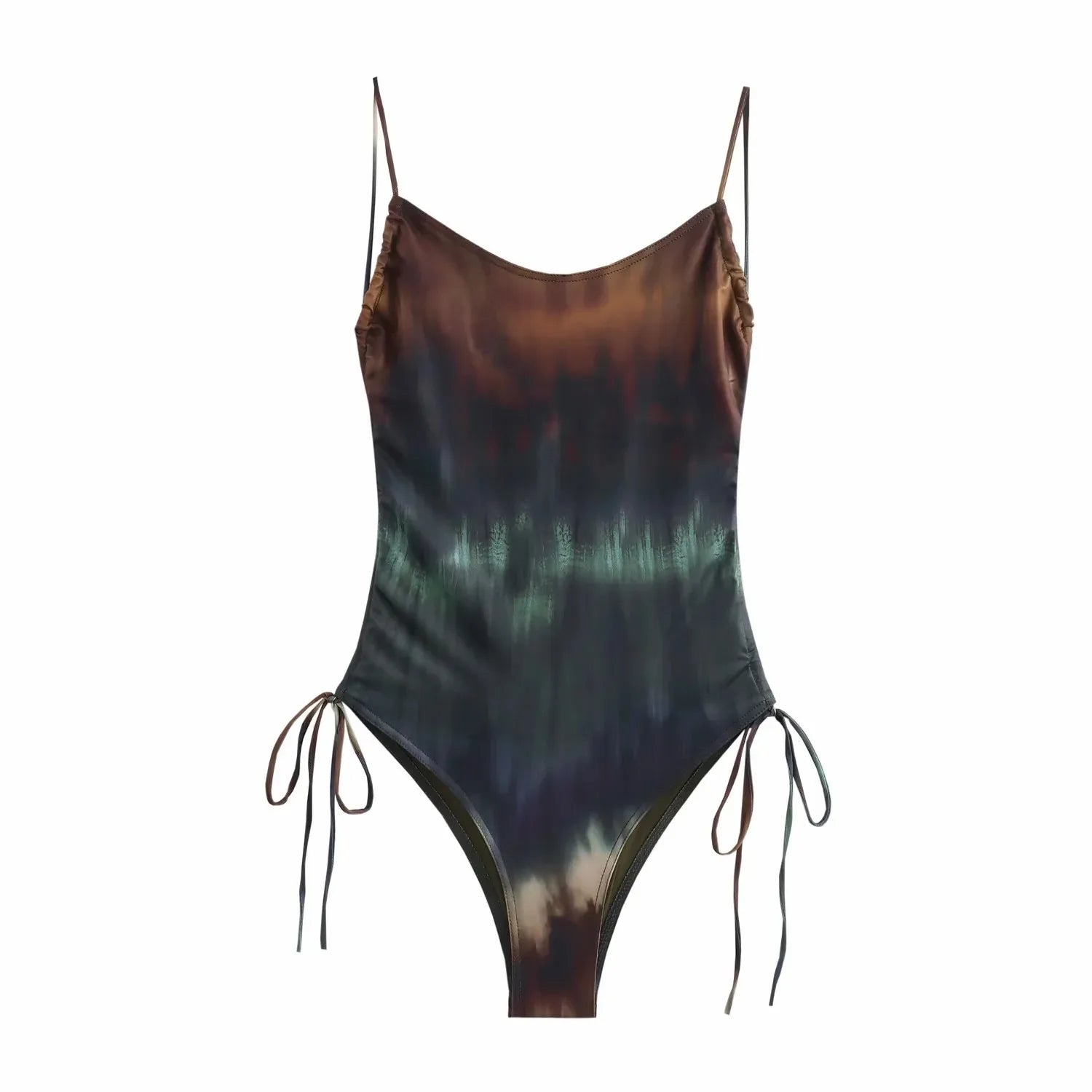 Women’s Printed Plunge Swimsuit