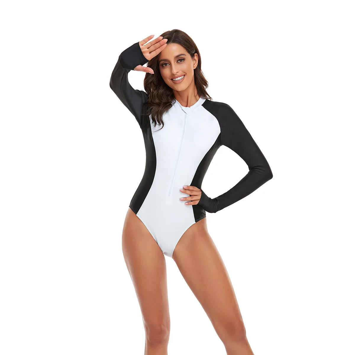 2025 Women’s Long Sleeve Surf Swimsuit