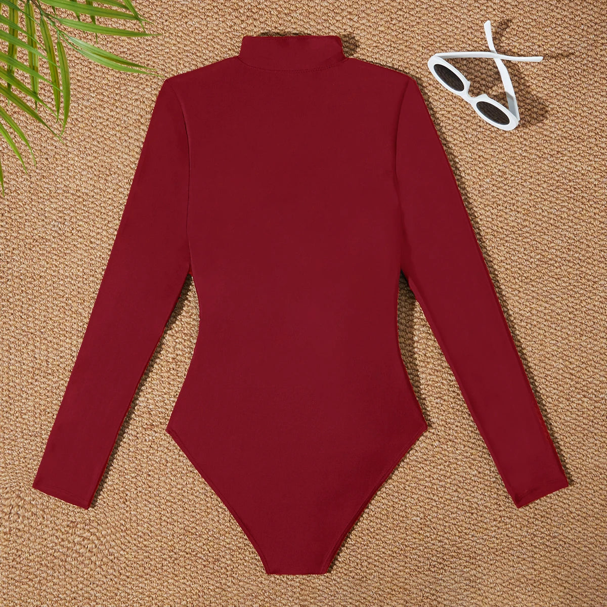 2025 Slim Long Sleeve Surfing Swimsuit