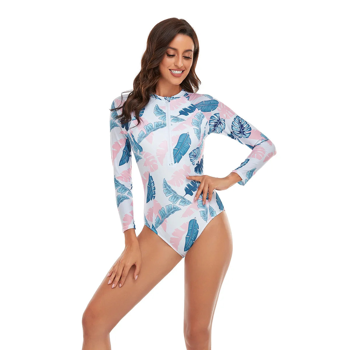 2025 Women’s Long Sleeve Surf Swimsuit