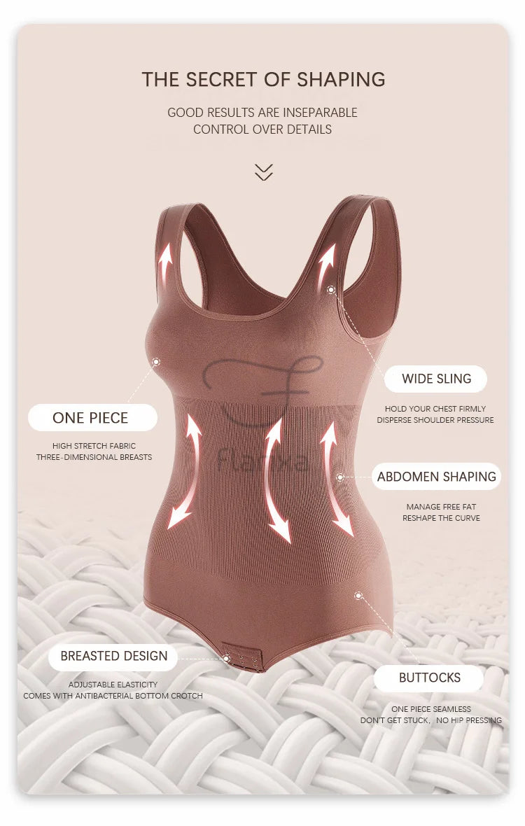 Flarixa Large Size Waist Trainer Shapewear